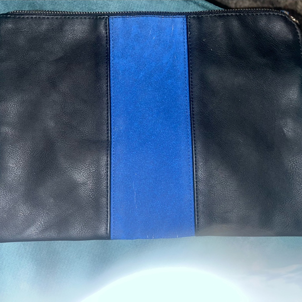 Stylish Black and Blue Bag